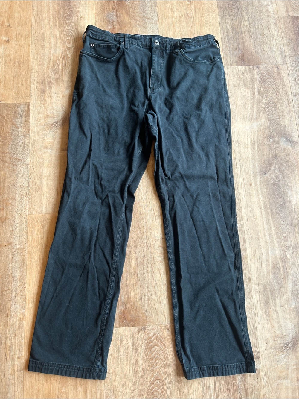 Duluth Trading Co Flex Fire Hose Black Men's Pants 38x34